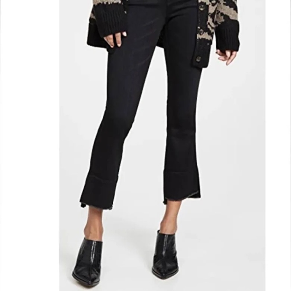 AYR The Shade jean in DARK WASH BLACK SIZE 26